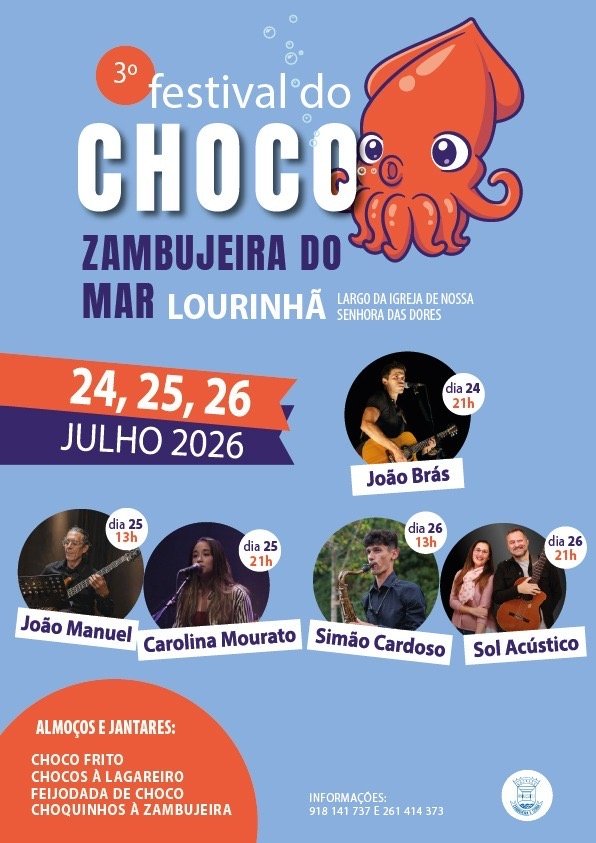 3ª Edição Festival do Choco 2026 - Zambujeira do Mar — event image