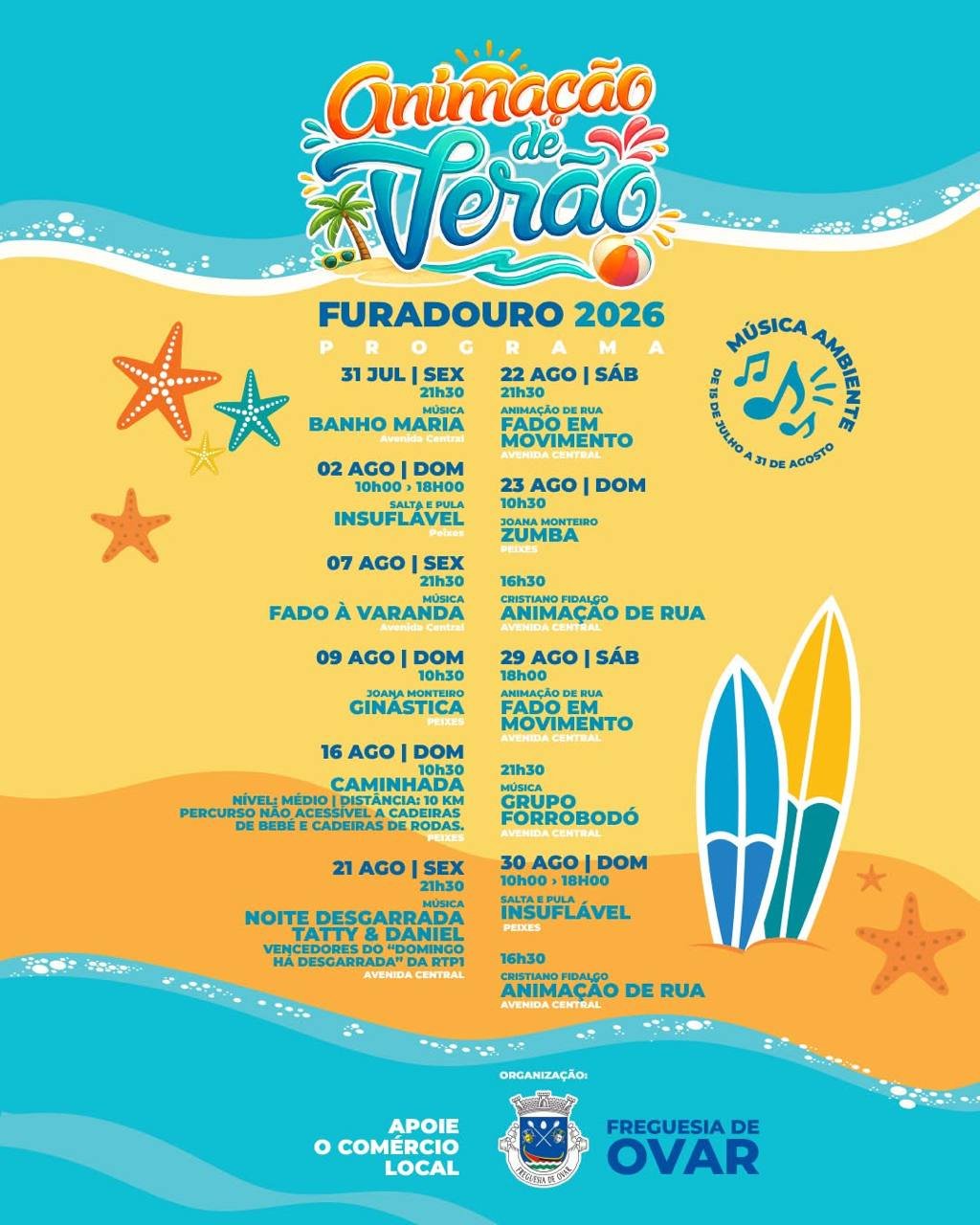Animação de Verão 2026 — event image