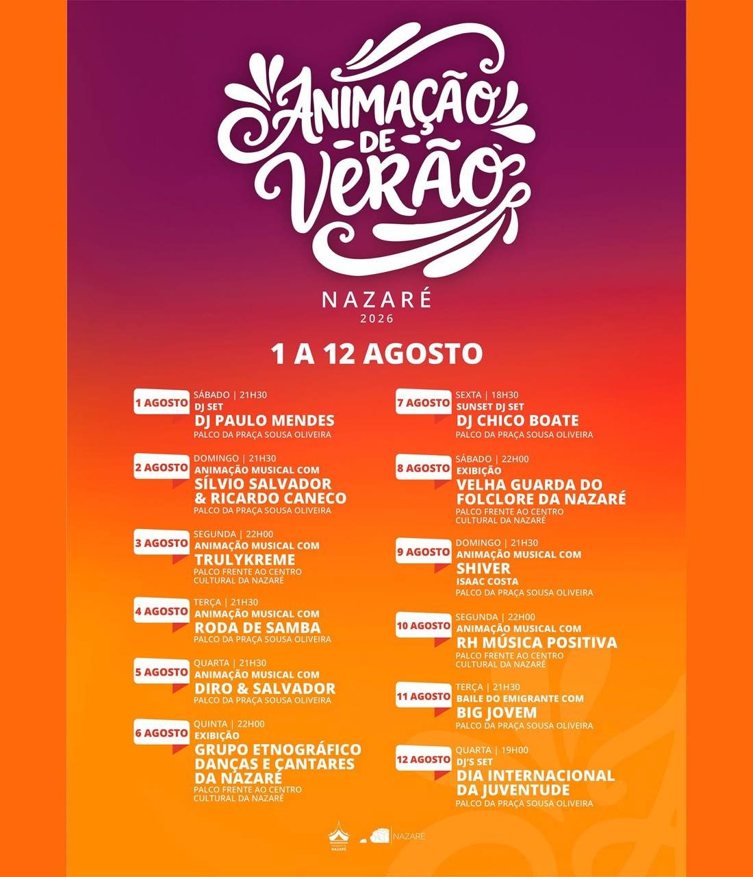 Animação de Verão 2026 — event image