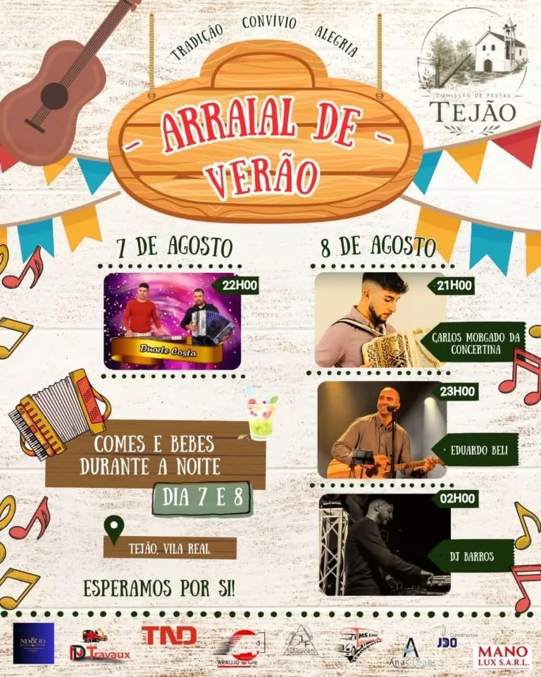 Arraial de Verão 2026 - Tejão — event image