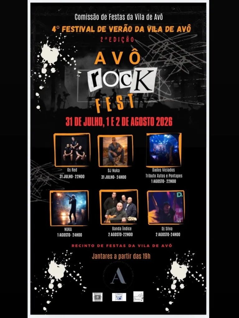 Avô Rock Fest 2026 — event image