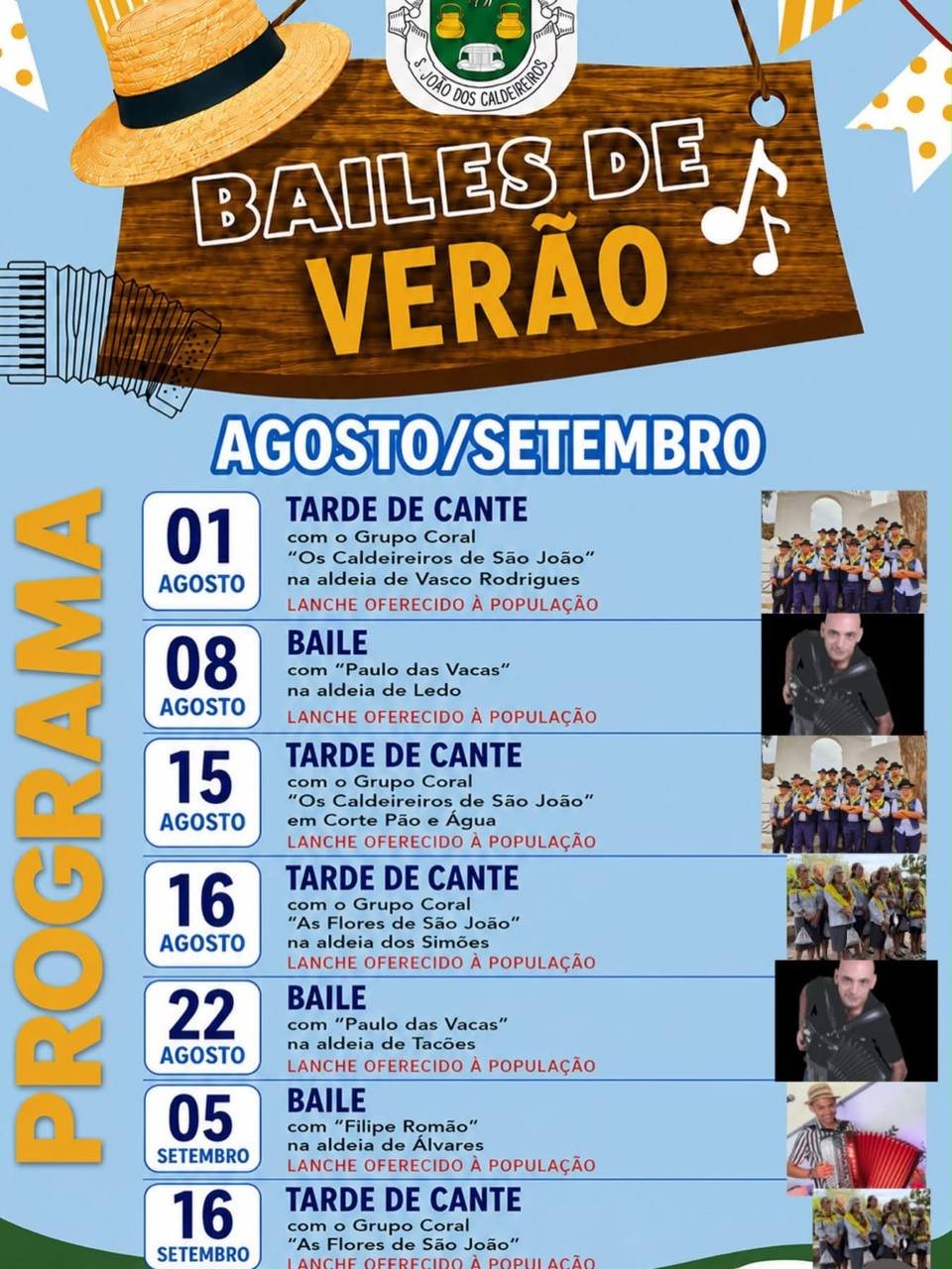 Bailes de Verão 2026 — event image