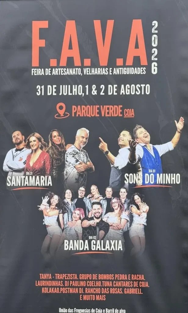 Feira de Artesanato, Velharias e Antiguidades 2026 - Coja — event image