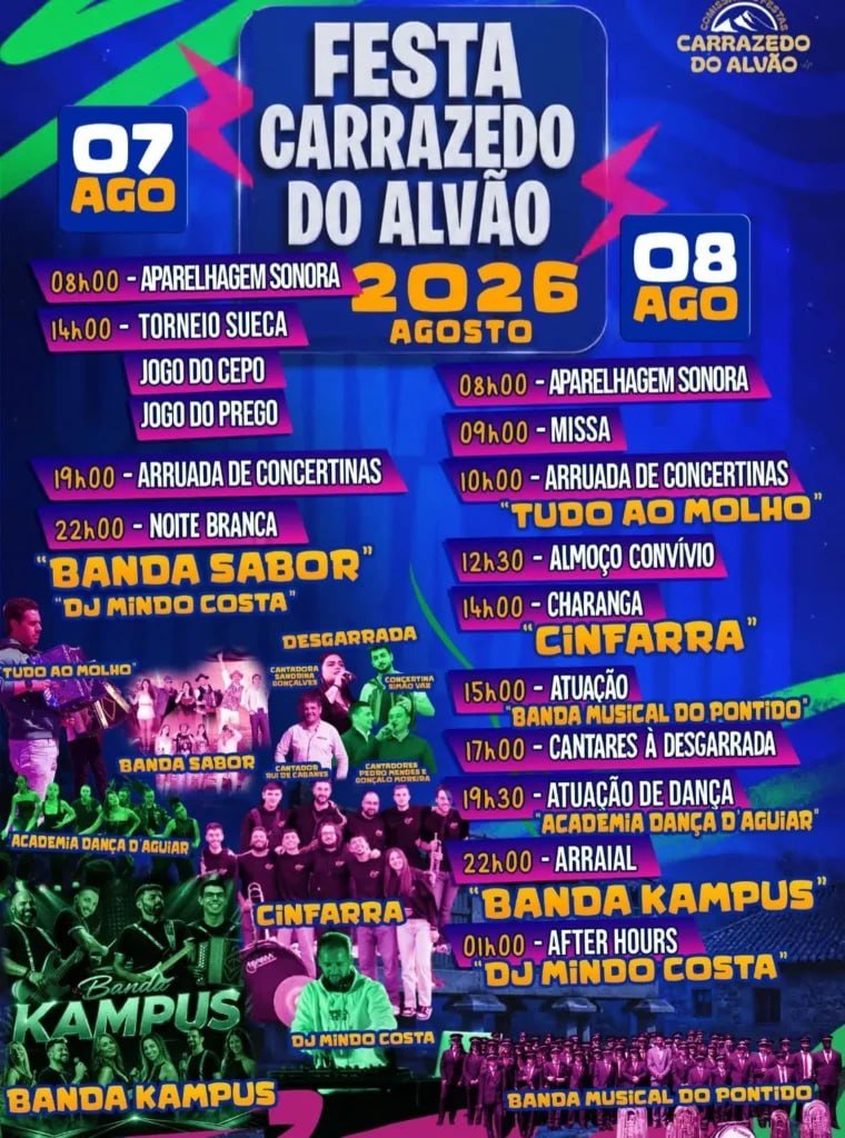 Festa Carrazedo do Alvão 2026 — event image