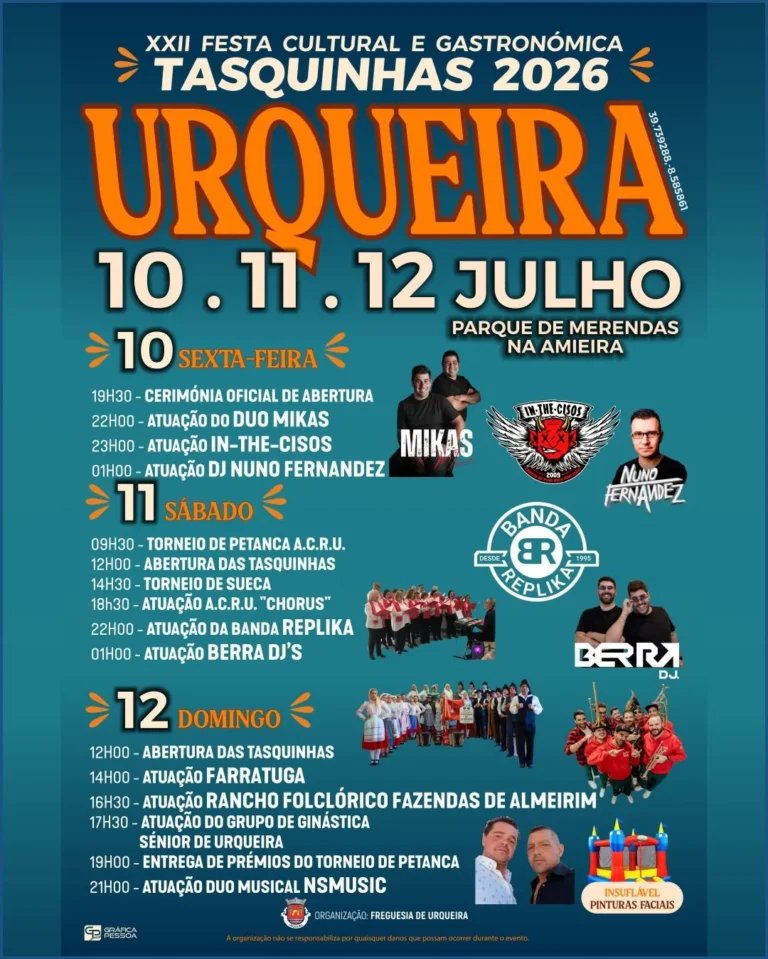 Festa Cultural e Gastronómica Tasquinhas 2026 — event image