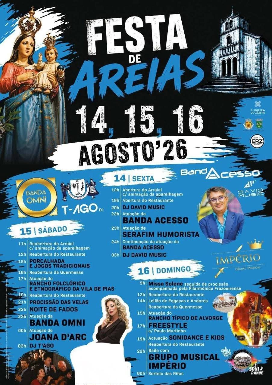 Festa de Areias 2026 — event image