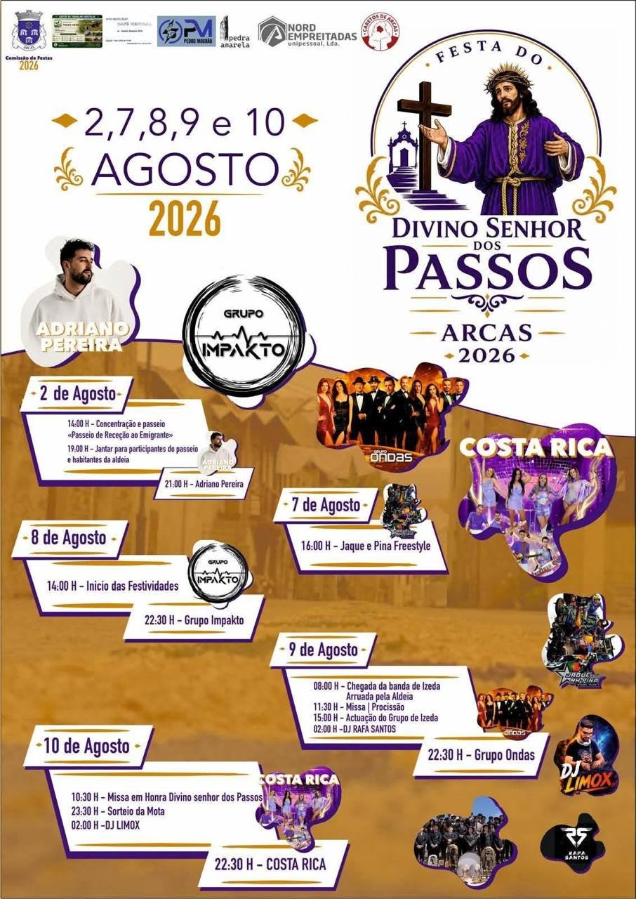 Festa do Divino Senhor dos Passos 2026 — event image