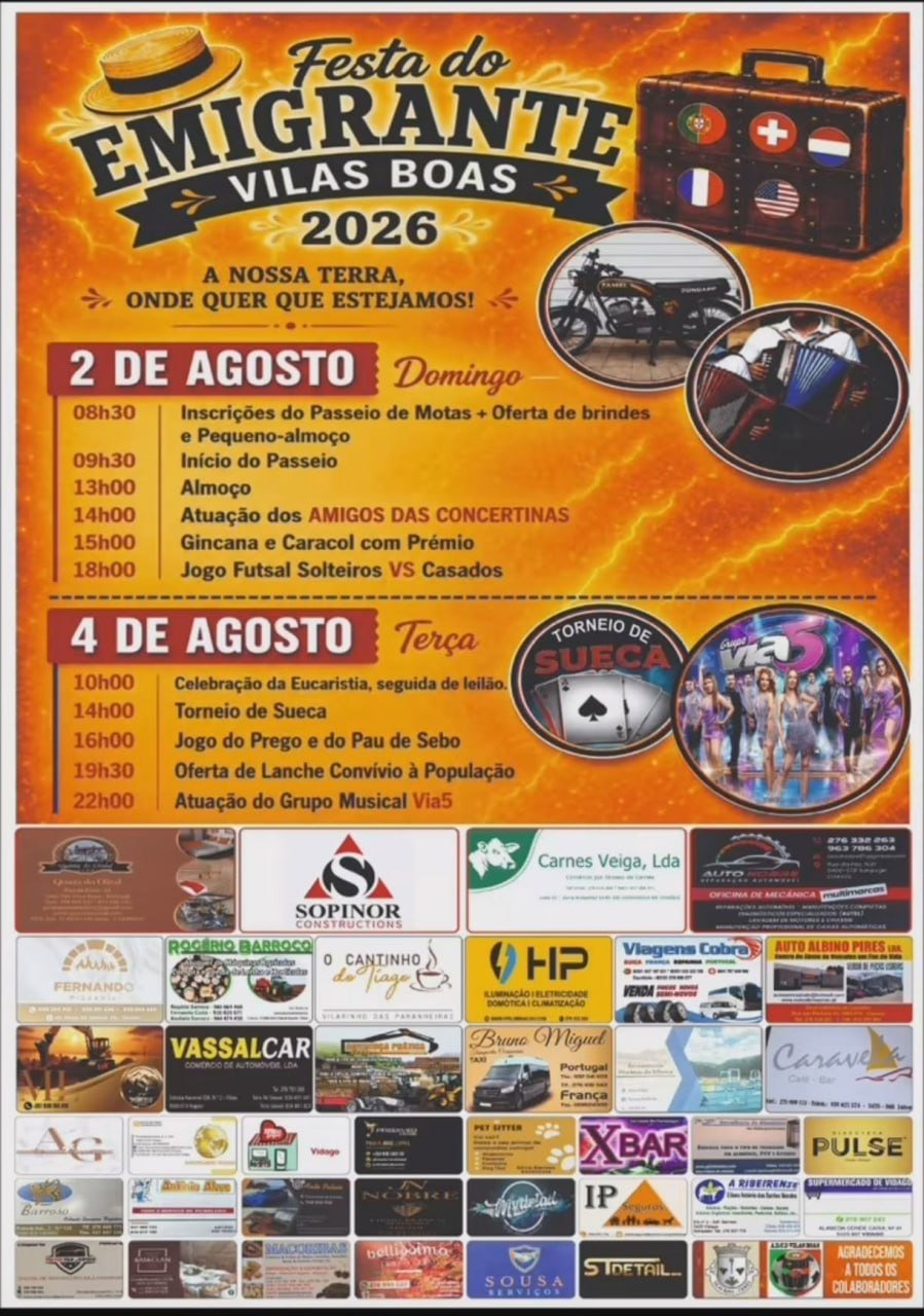 Festa do Emigrante 2026 — event image