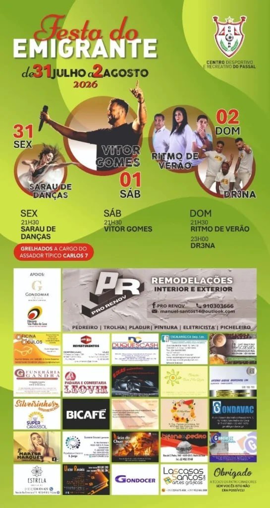 Festa do Emigrante 2026 — event image