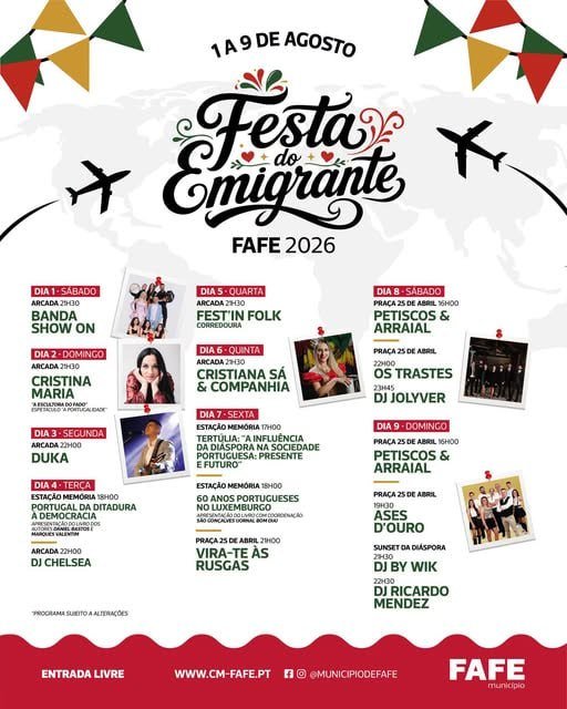 Festa do Emigrante 2026 — event image
