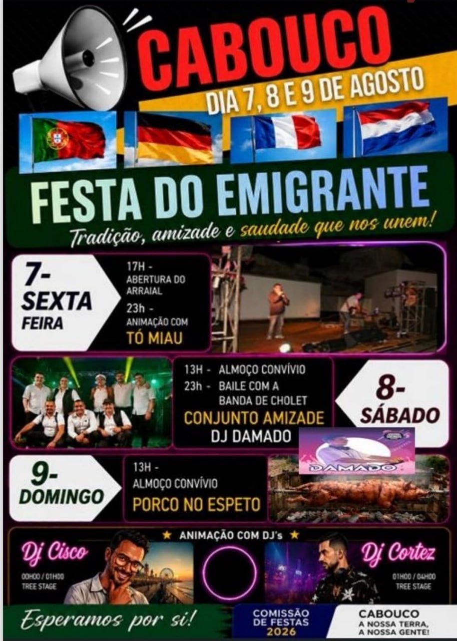 Festa do Emigrante 2026 — event image