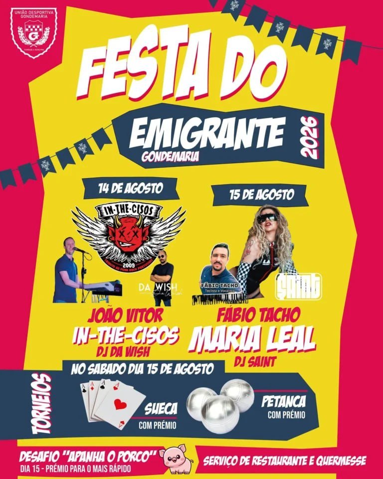 Festa do Emigrante 2026 — event image