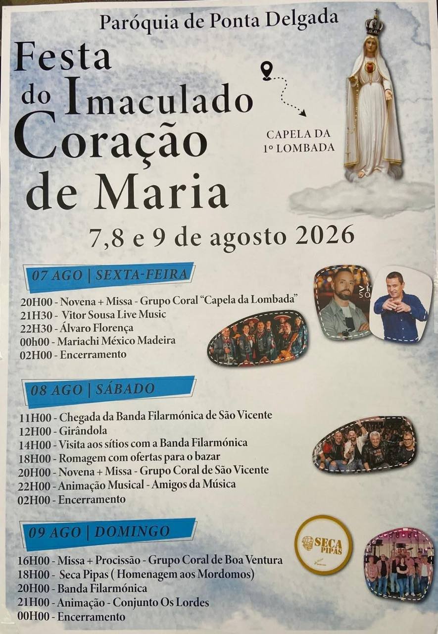Festa do Imaculado Coração de Maria 2026 — event image