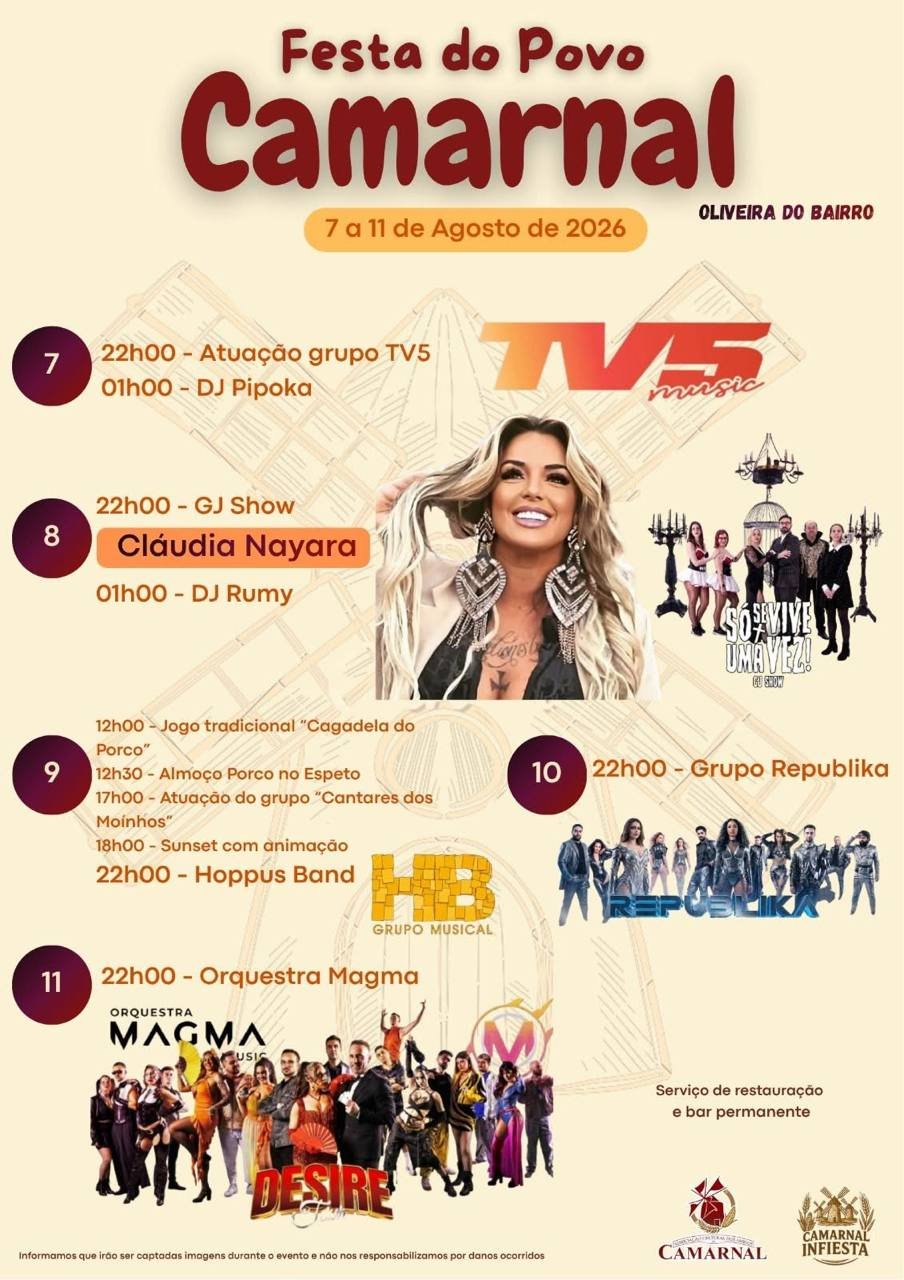Festa do Povo Camarnal 2026 — event image