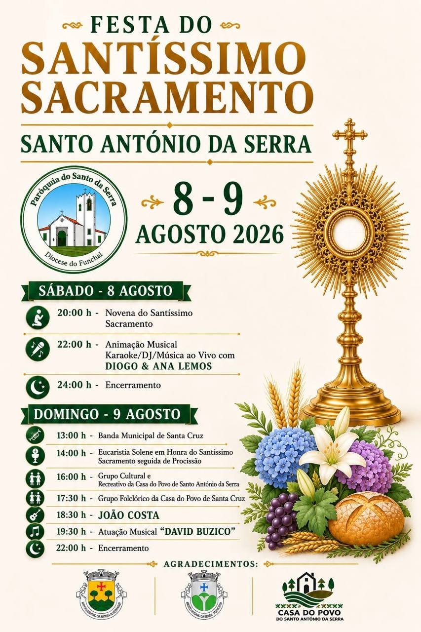 Festa do Santíssimo Sacramento 2026 — event image