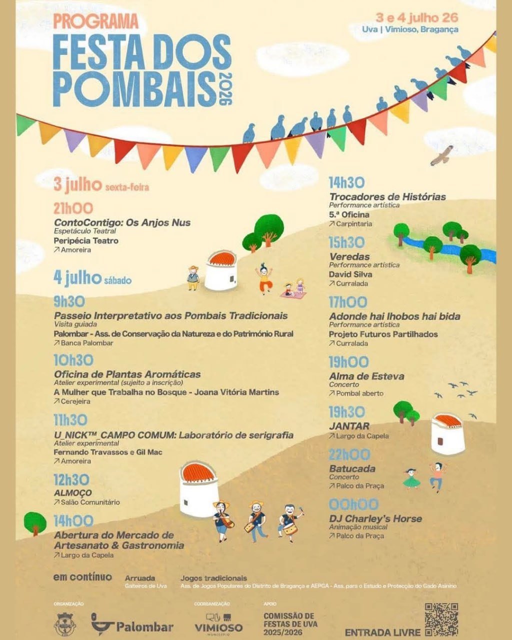 Festa dos Pombais 2026 — event image