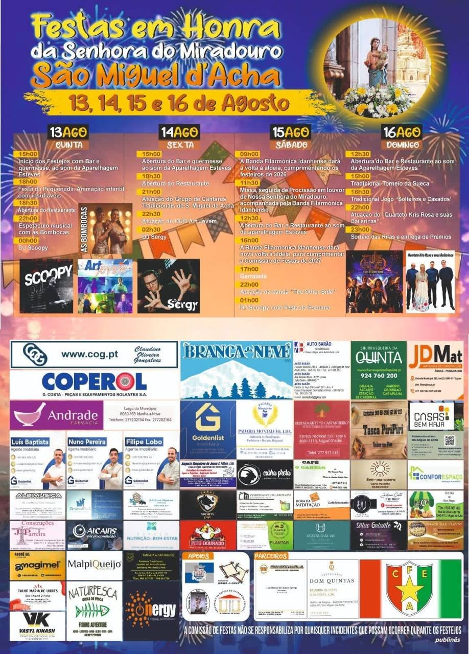 Festa em honra da Senhora do Miradouro 2026 — event image