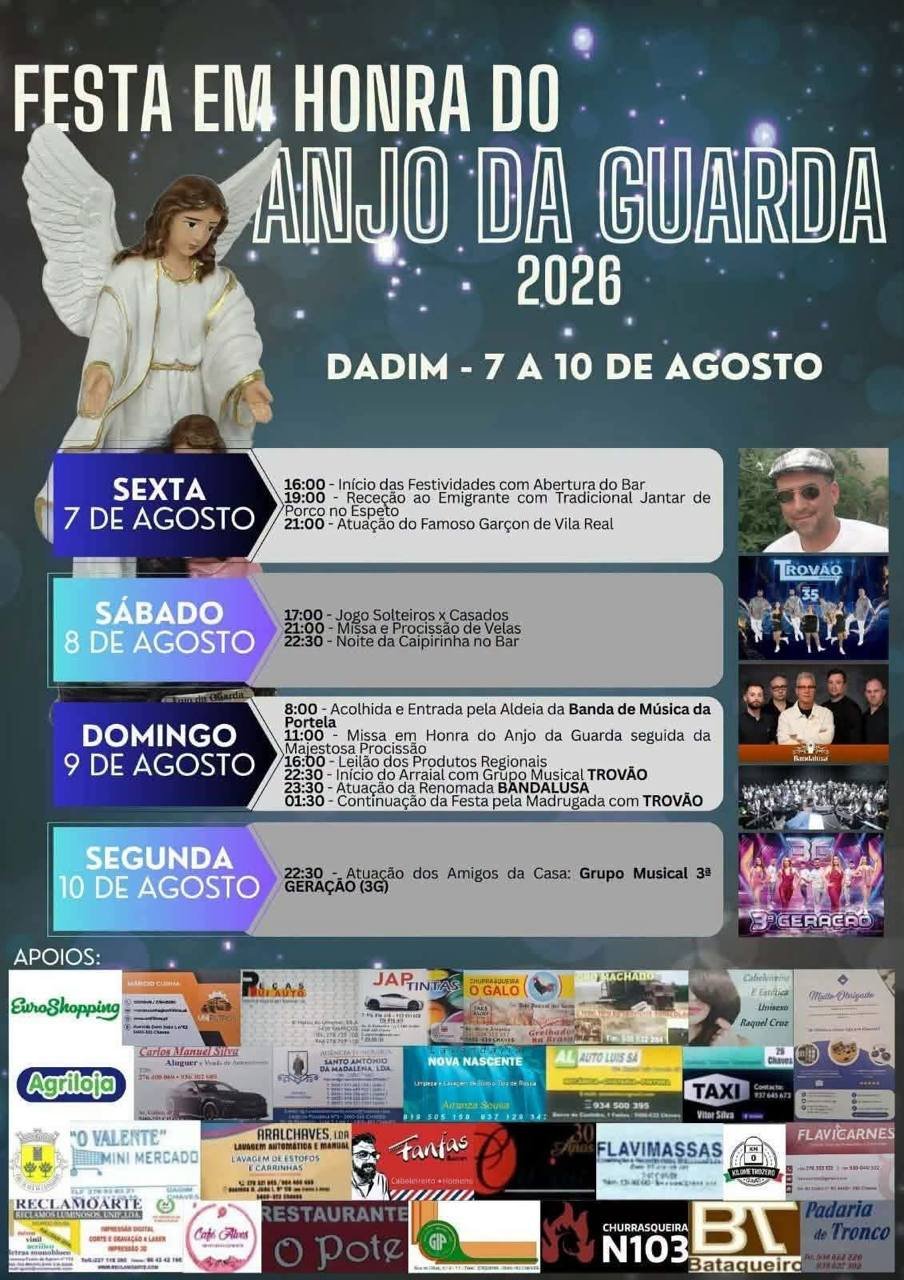 Festa em honra de Anjo da Guarda 2026 — event image