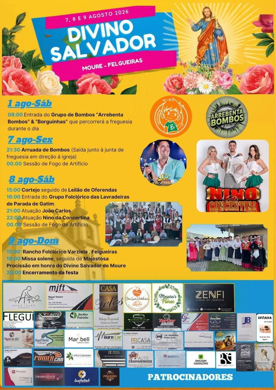 Festa em honra de Divino Salvador 2026 — event image