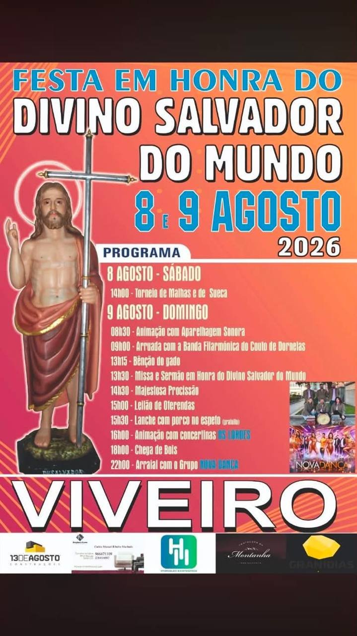 Festa em honra de Divino Salvador do Mundo 2026 — event image