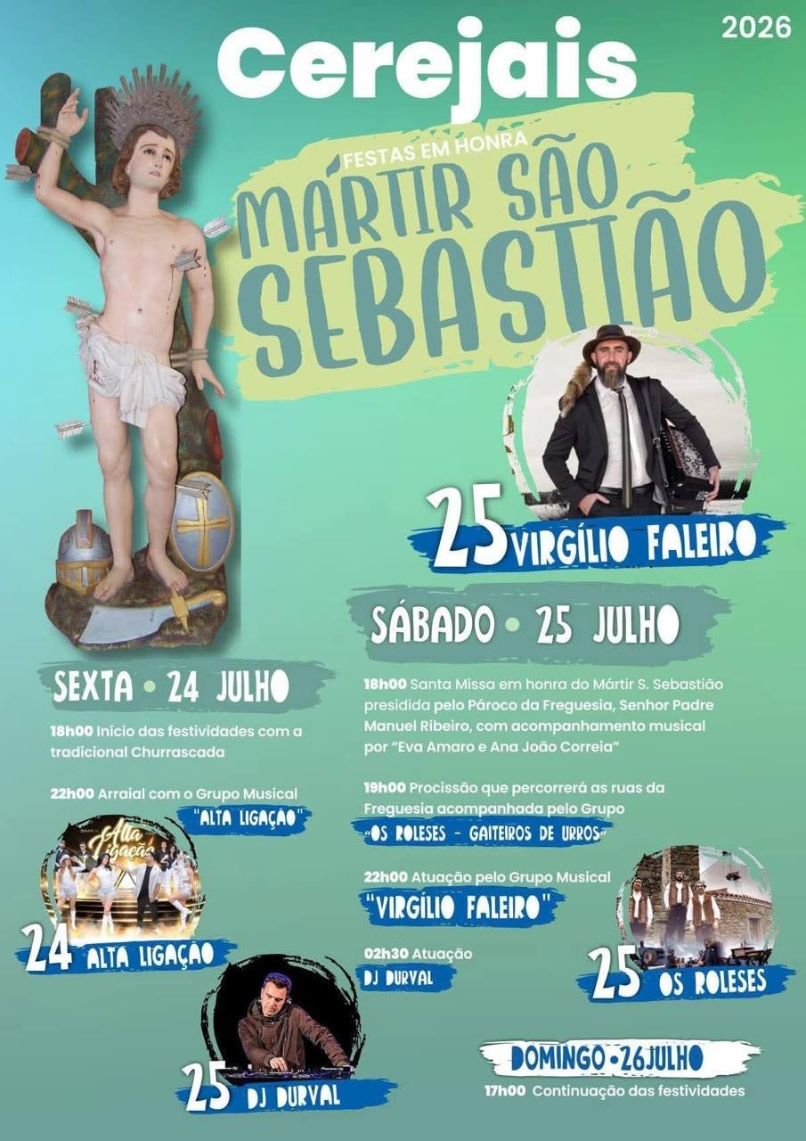 Festa em honra de Mártir São Sebastião 2026 — event image