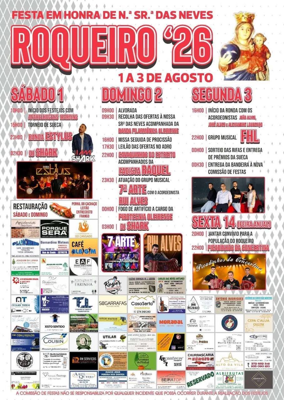 Festa em honra de N. Sr.ª das Neves 2026 — event image