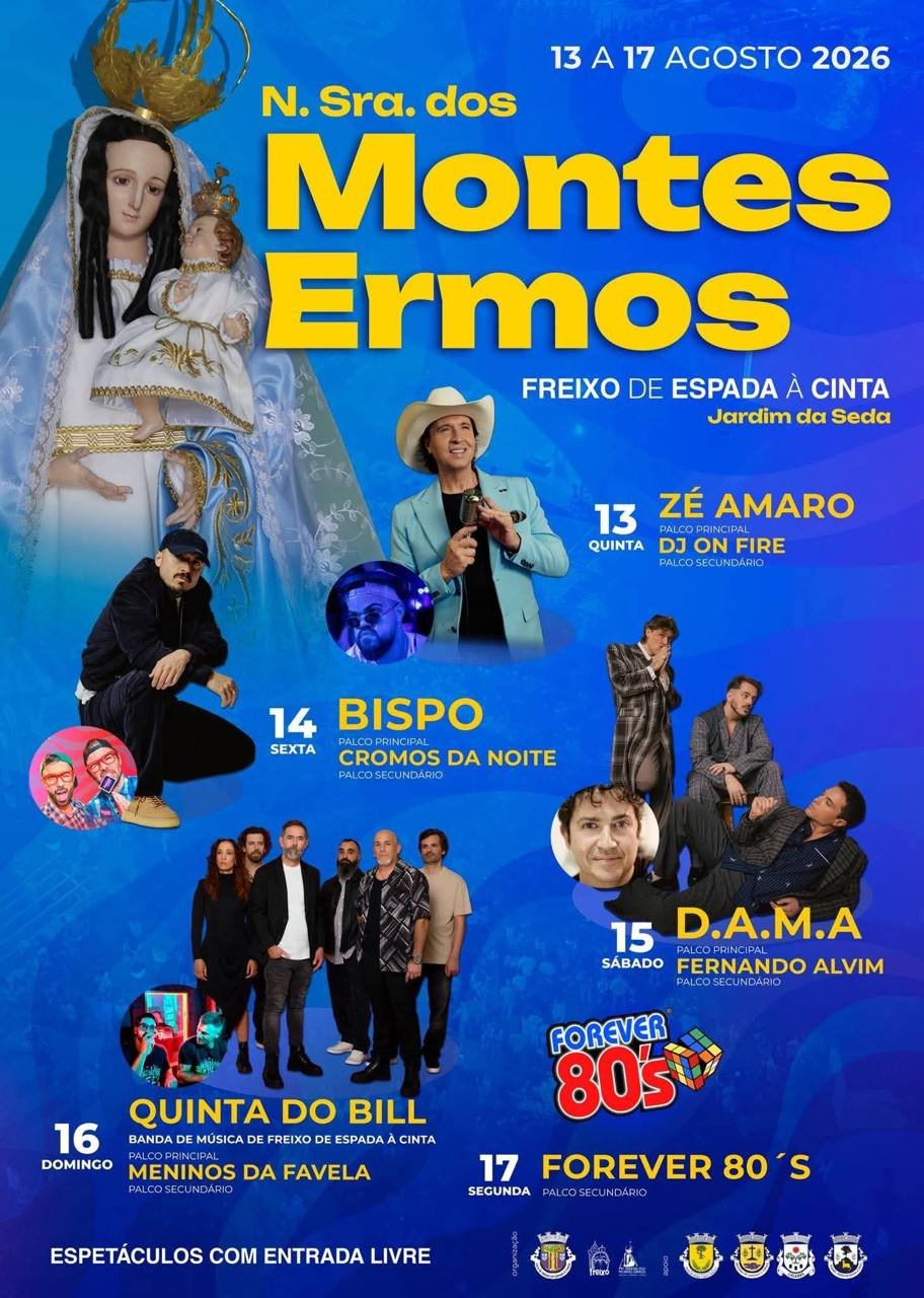 Festa em honra de N. Sra. dos Montes Ermos 2026 — event image