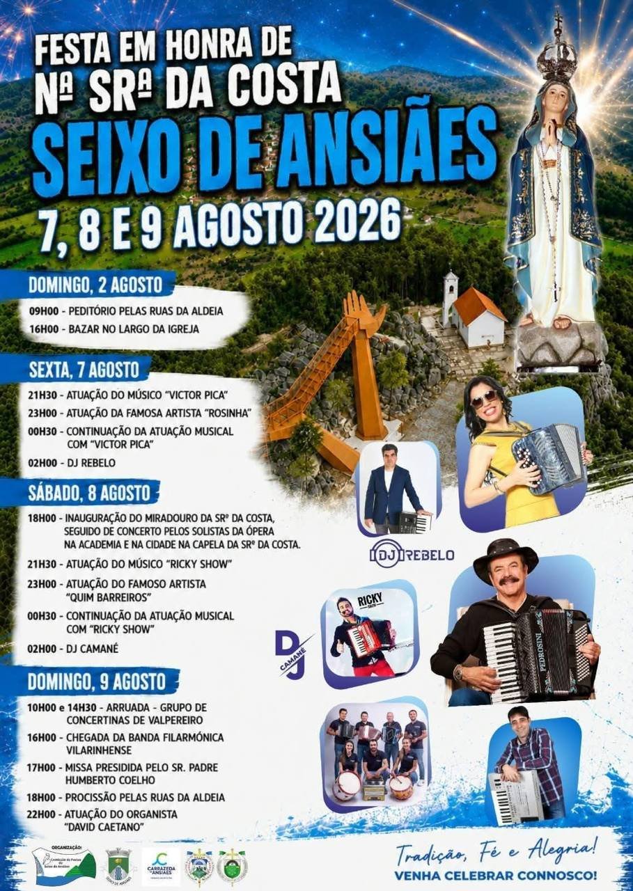 Festa em honra de Nª Srª da Costa 2026 — event image