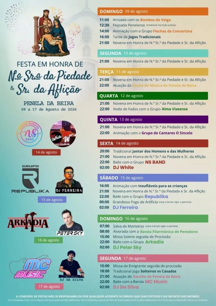 Festa em honra de N.ª Sr.ª da Piedade 2026 — event image
