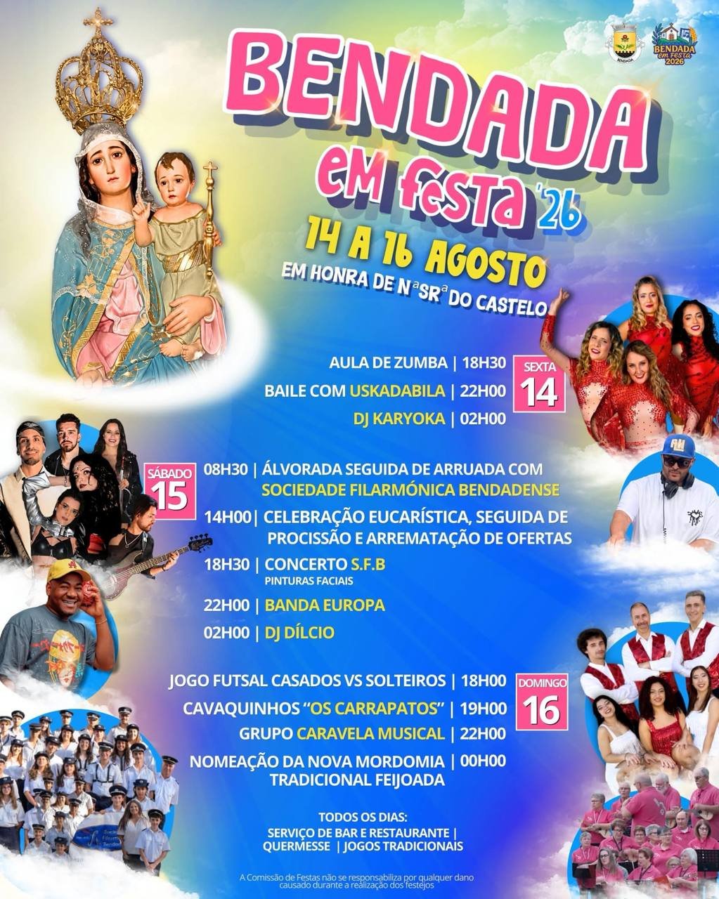 Festa em honra de Nª Srª do Castelo 2026 — event image