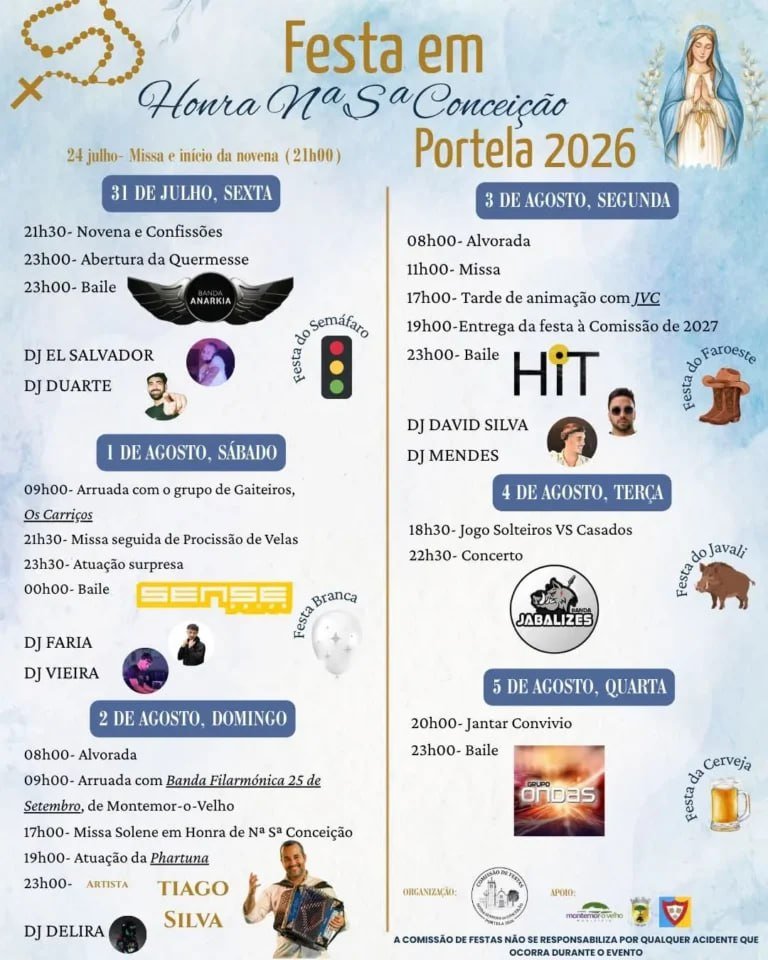 Festa em honra de Nossa Conceição 2026 — event image
