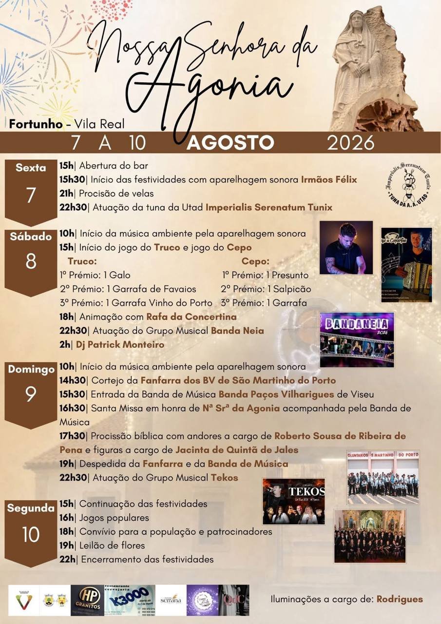 Festa em honra de Nossa Senhora da Agonia 2026 — event image