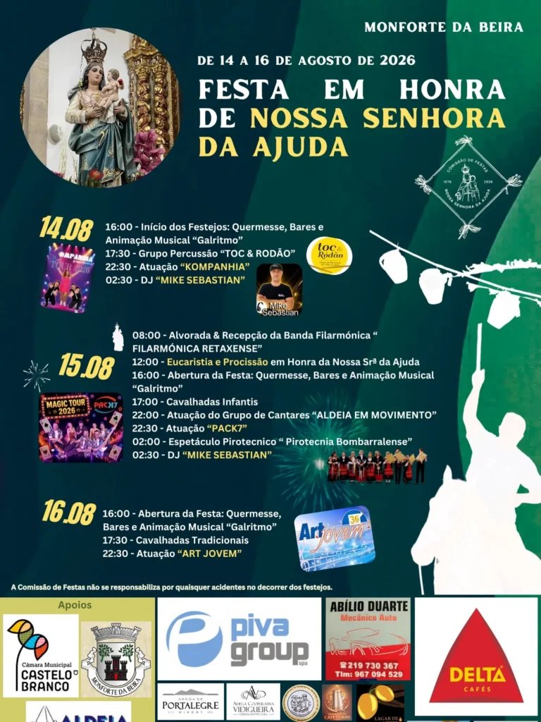 Festa em honra de Nossa Senhora da Ajuda 2026 — event image