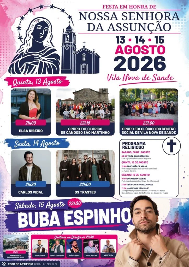 Festa em honra de Nossa Senhora da Assunção 2026 — event image