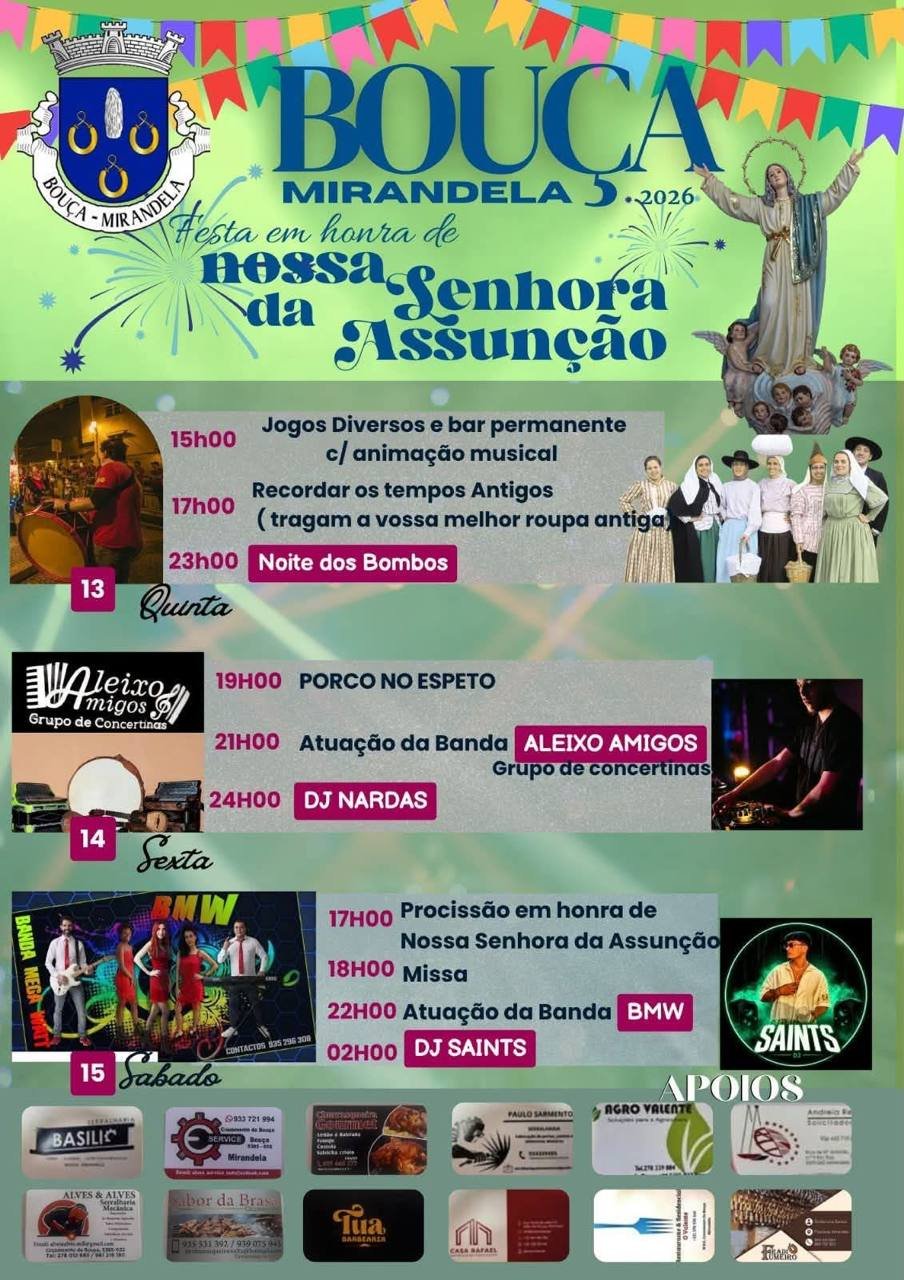 Festa em honra de Nossa Senhora da Assunção 2026 — event image