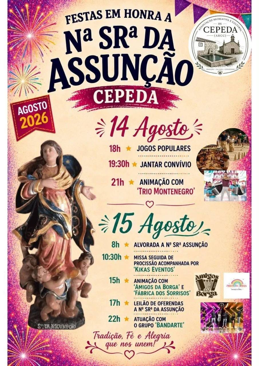 Festa em honra de Nossa Senhora da Assunção 2026 — event image