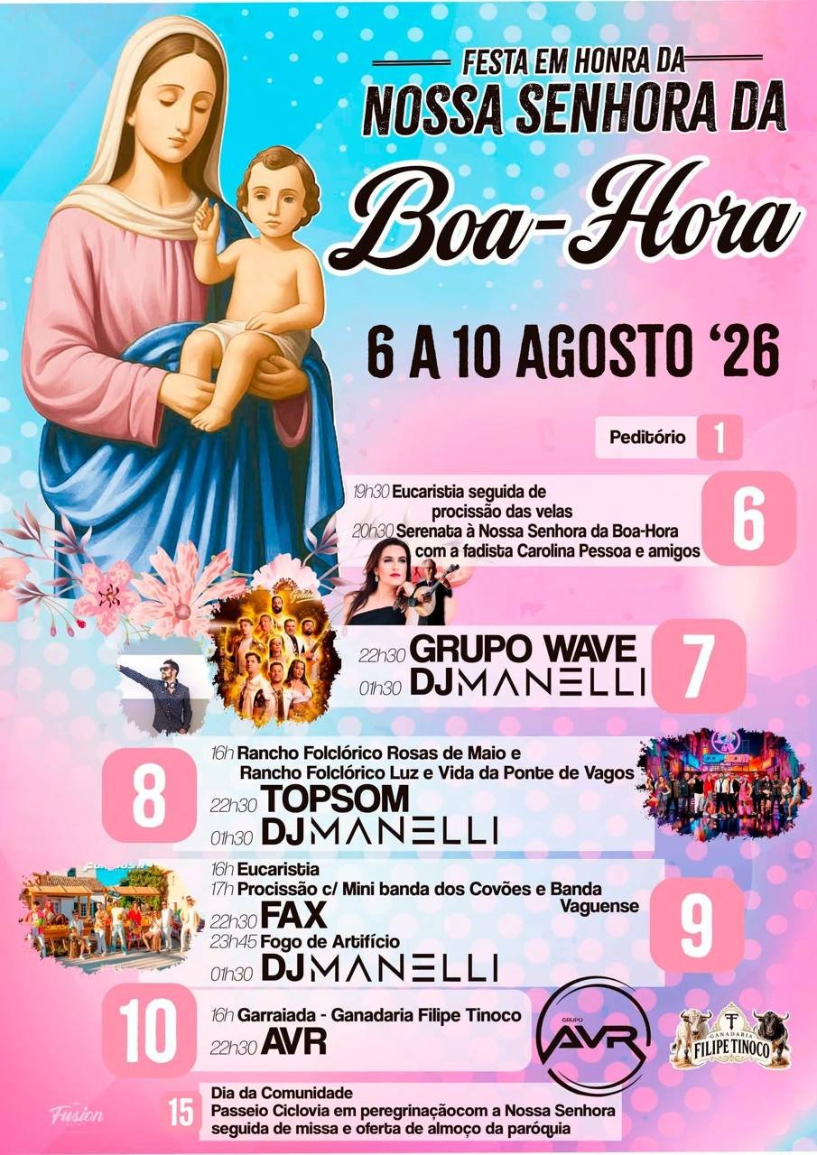Festa em honra de Nossa Senhora da Boa-Hora 2026 — event image