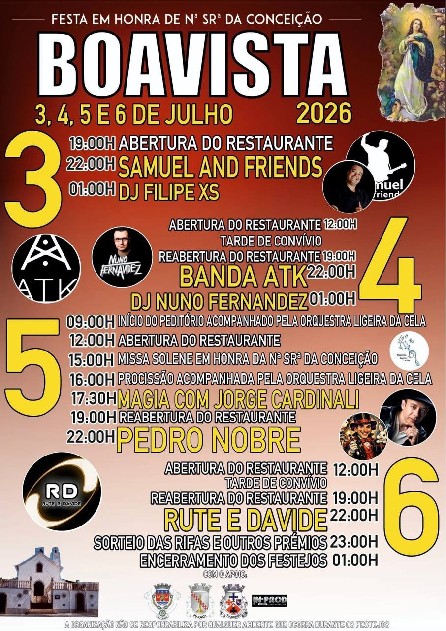 Festa em honra de Nossa Senhora da Conceição 2026 — event image