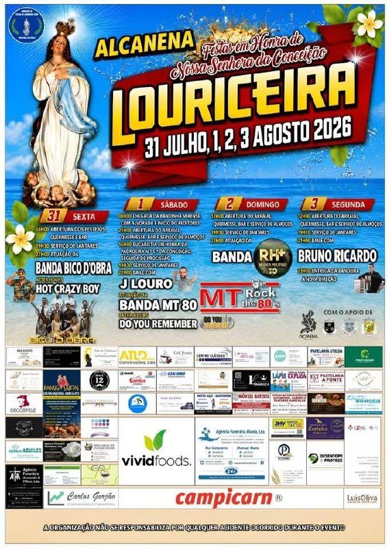 Festa em honra de Nossa Senhora da Conceição 2026 — event image