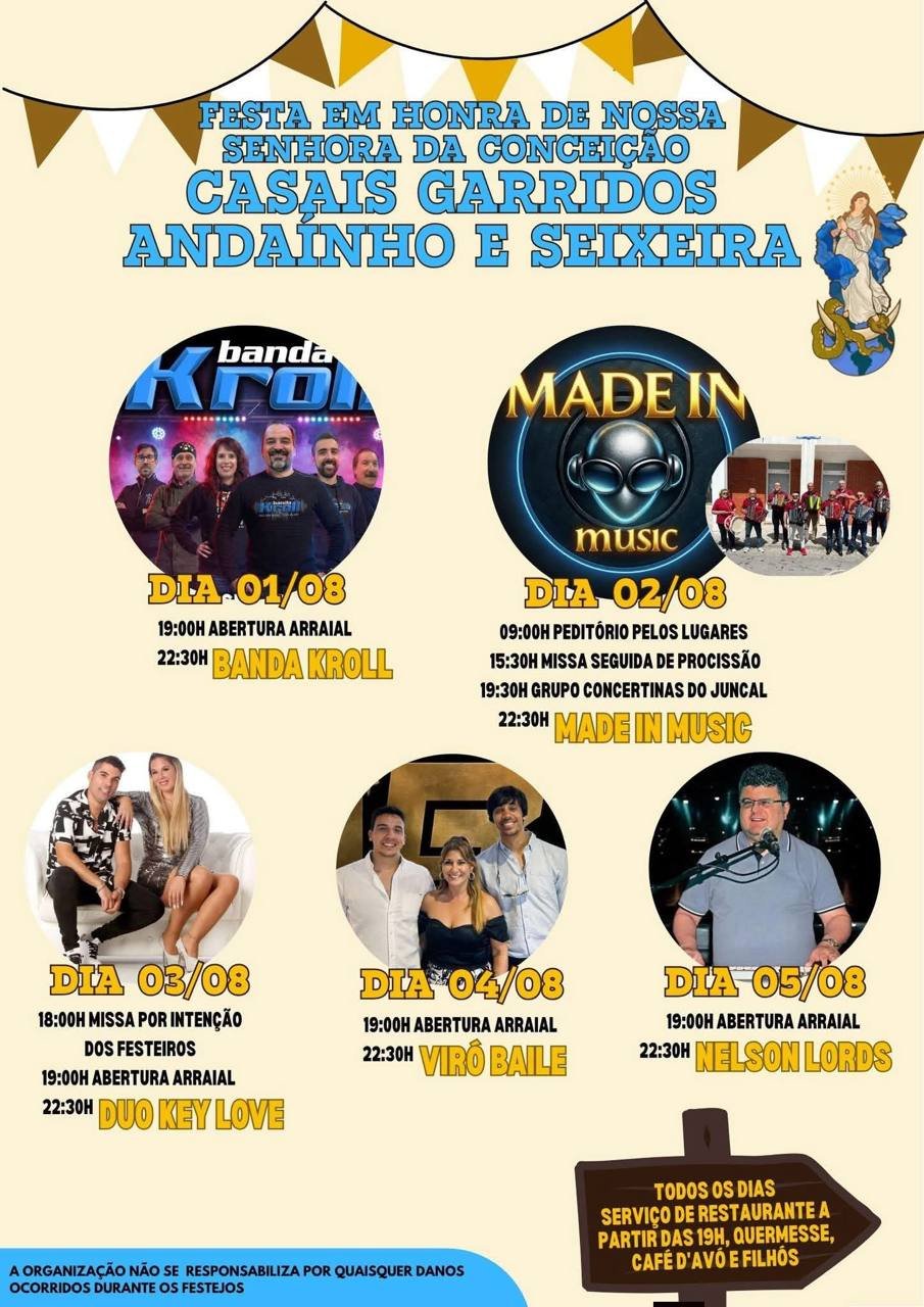Festa em honra de Nossa Senhora da Conceição 2026 — event image