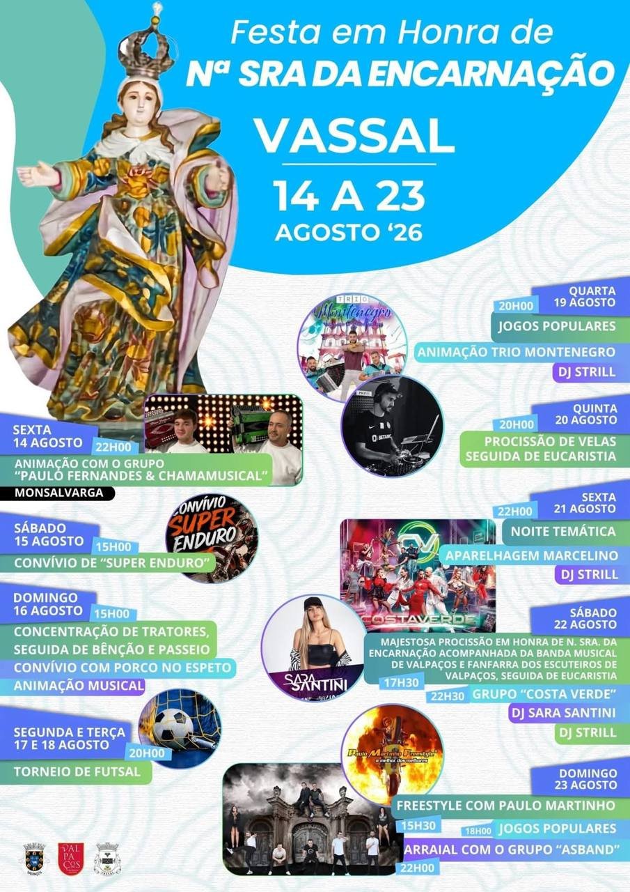 Festa em honra de Nossa Senhora da Encarnação 2026 — event image