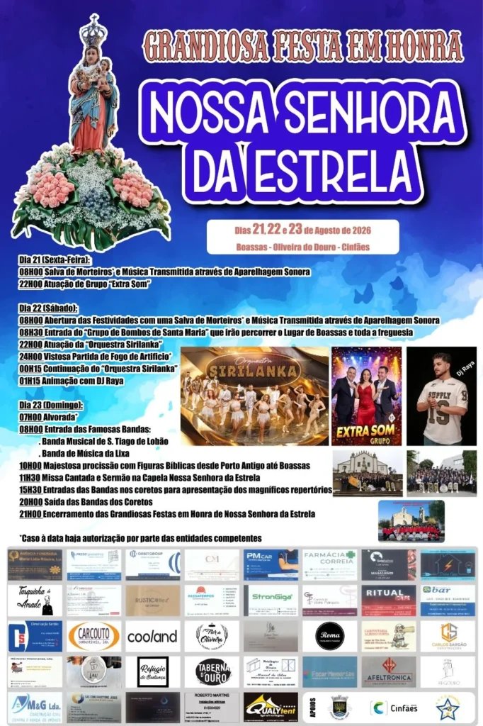 Festa em honra de Nossa Senhora da Estrela 2026 — event image
