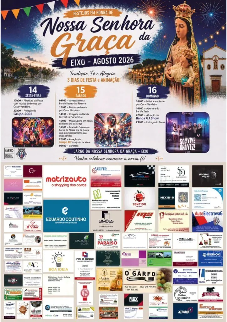Festa em honra de Nossa Senhora da Graça 2026 - Eixo — event image