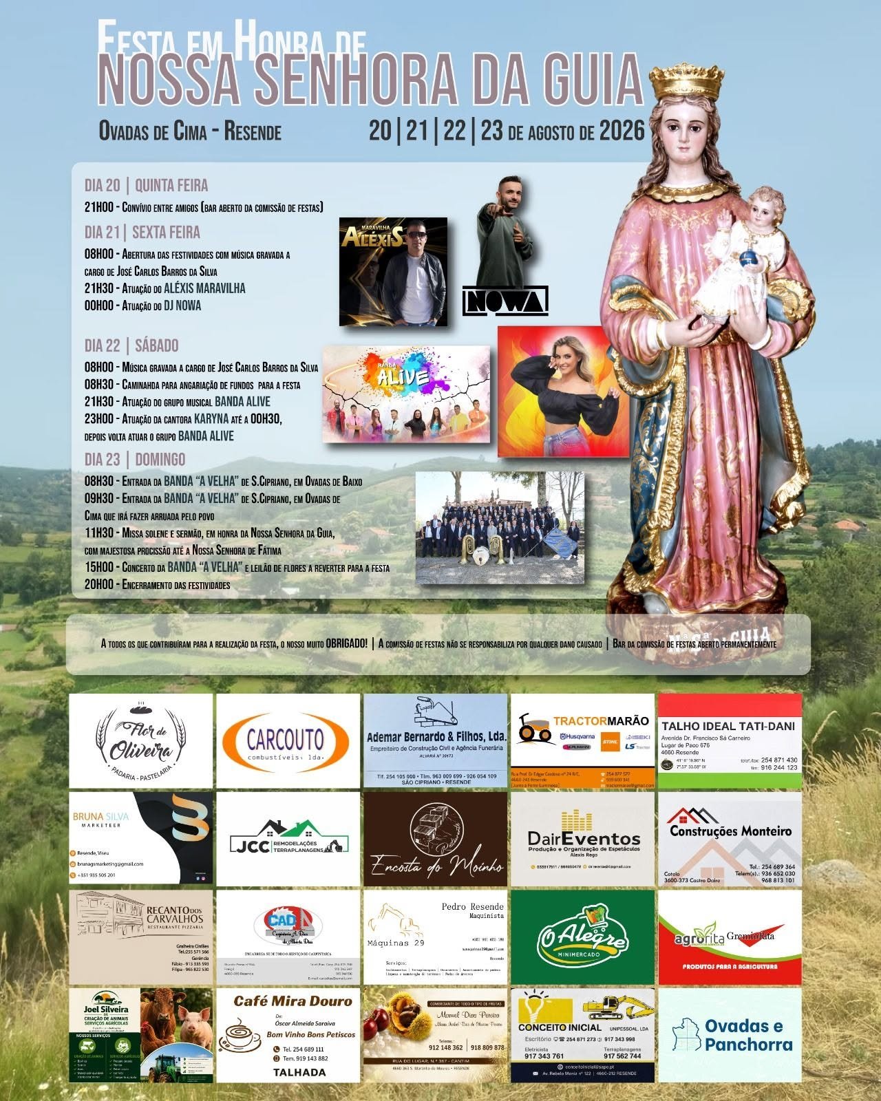Festa em Honra de Nossa Senhora da Guia 2026 — event image