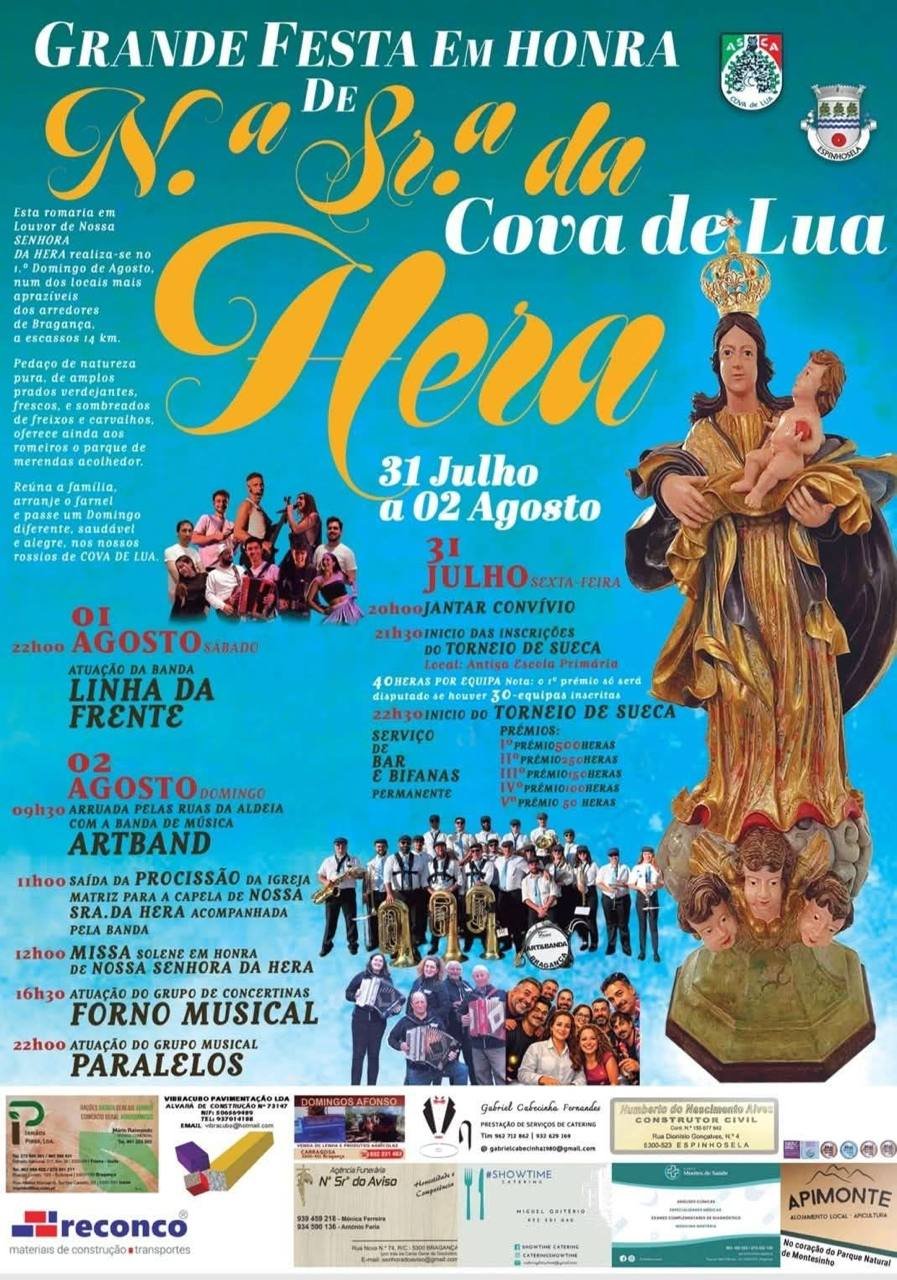 Festa em honra de Nossa Senhora da Hera 2026 — event image