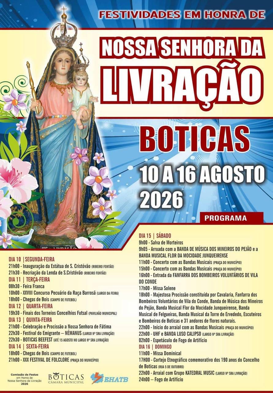 Festa em honra de Nossa Senhora da Livração 2026 — event image
