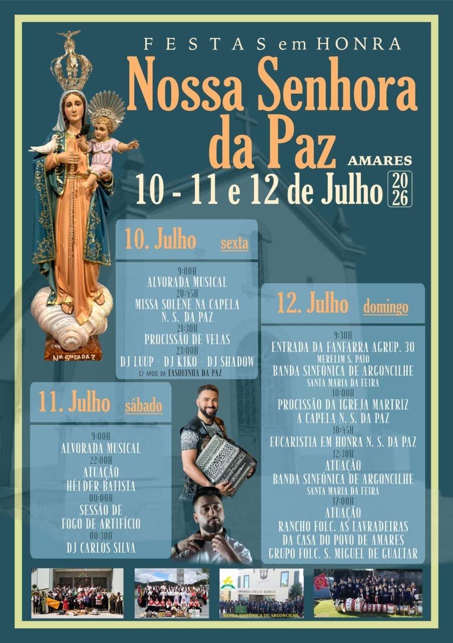 Festa em honra de Nossa Senhora da Paz 2026 — event image