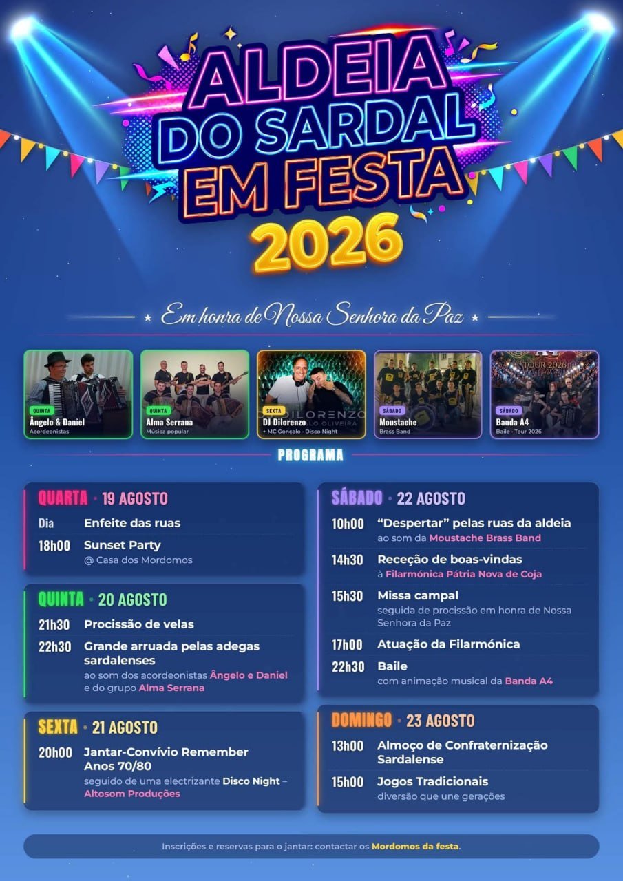 Festa em honra de Nossa Senhora da Paz 2026 — event image