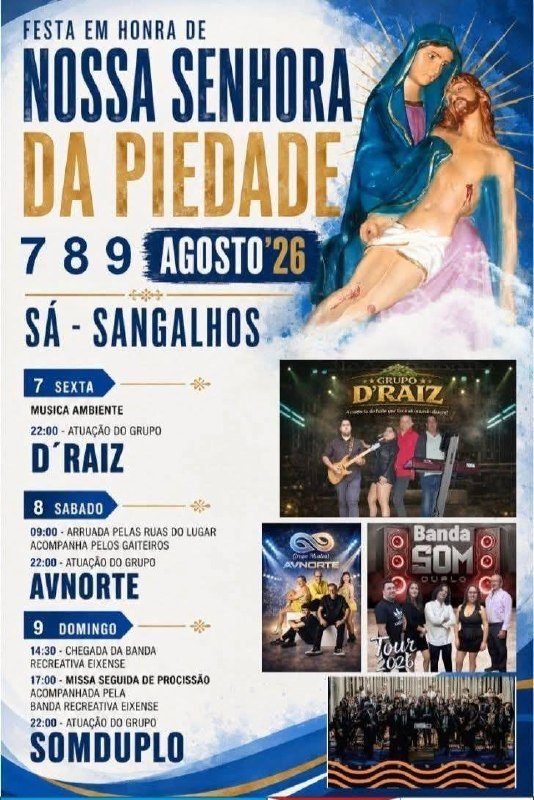 Festa em honra de Nossa Senhora da Piedade 2026 — event image