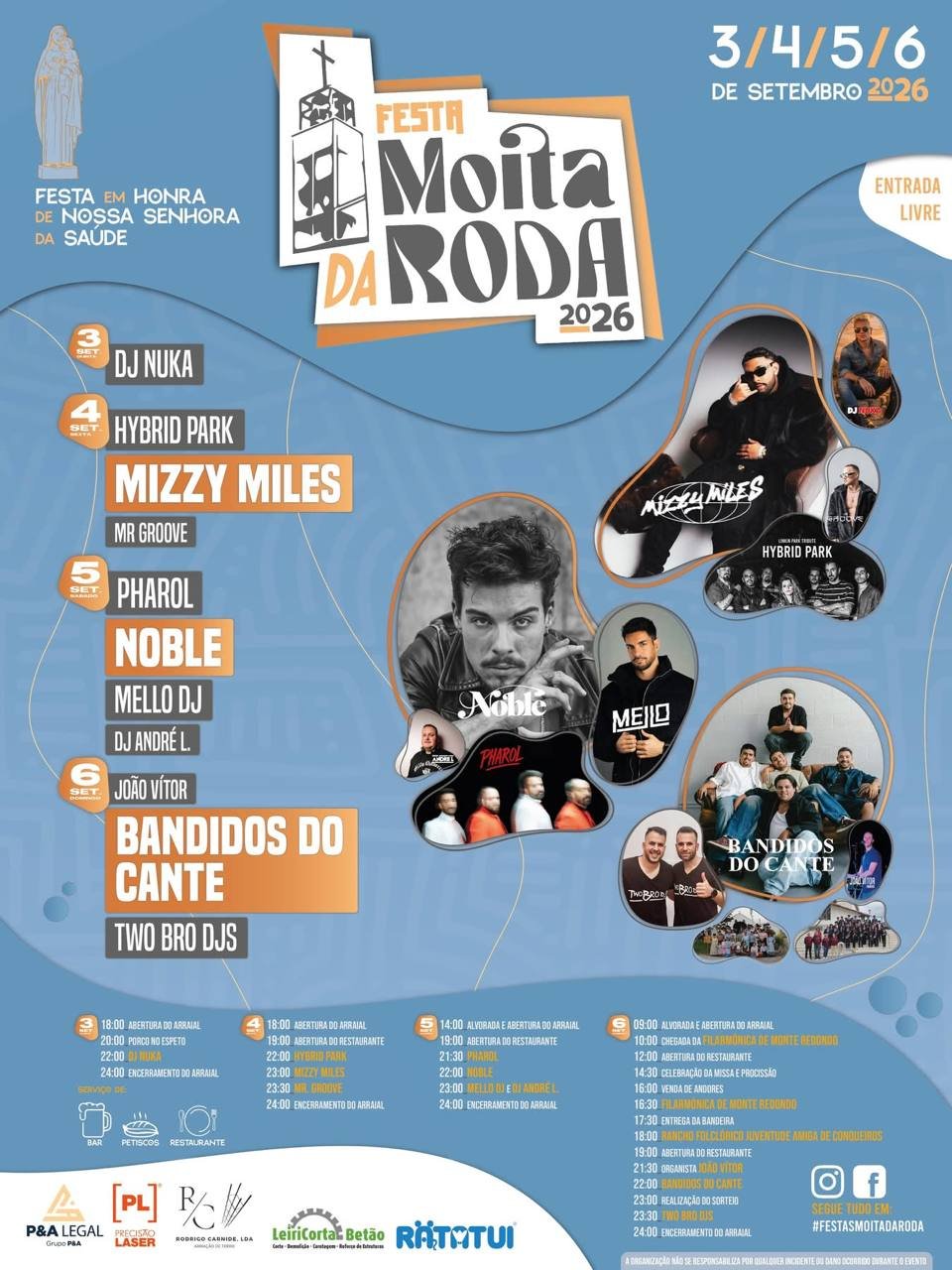 Festa em honra de Nossa Senhora da Saúde 2026 — event image